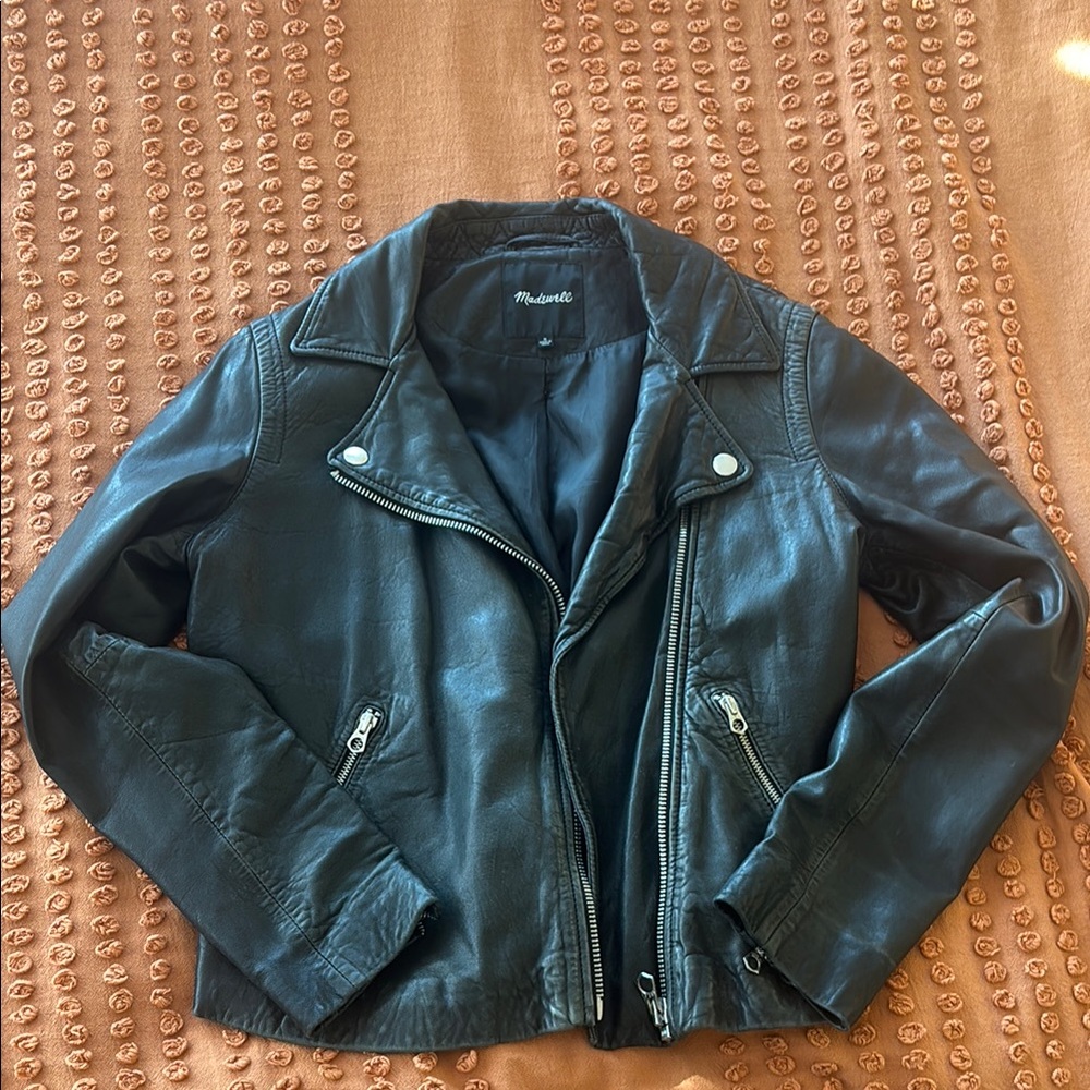 Madewell Washed Leather Jacket
